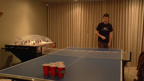 Talented Boy Shows Off Awesome Pong Trick Shots