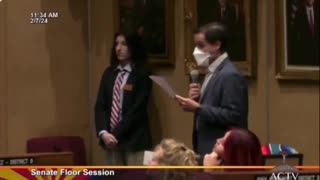 WTF! Democrat State Senator Shows His Support For Worshipping the Devil