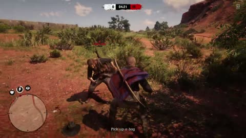 RDR2 Knife Fight in an event