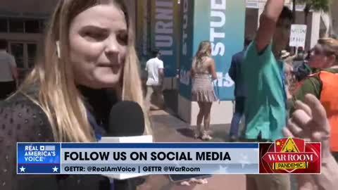 Heather Mullins Live From Riot At SAS ‘22: Protesters Are ‘Mental’