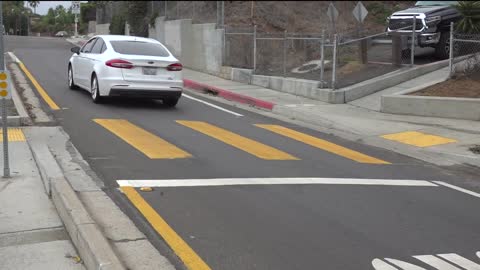 Crashes, near misses, dark crosswalk has Point Loma neighbors concerned