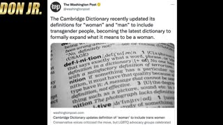 The Dictionary Definition of "Woman" Has Officially Changed - OMG...