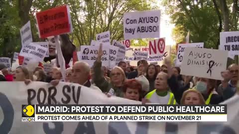 Thousands protest in support of public healthcare in Madrid | Top News | Madrid | Spain | Protest