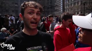 NYC Goes INSANE During Trump Arrest: Craziest Protesters & ANTIFA Attack