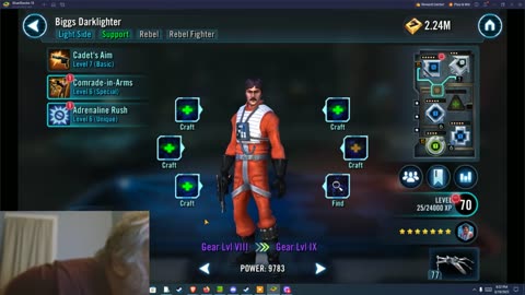 Star Wars Galaxy of Heroes F2P Day 115 Level 84