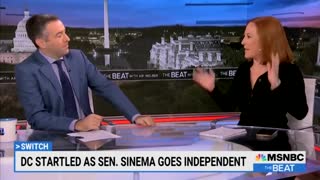 MSNBC Host Seems Nervous About Krysten Sinema Leaving Dem Party - 'She Could Be A Spoiler'