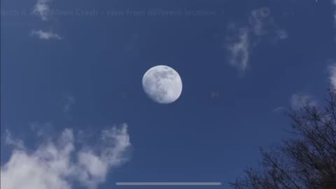 unknown object hitting The Moon !