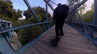 The Urban Skater - Stevens Creek Trail Part #2