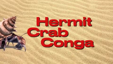 Davey K and Chelsea learn about hermit crabs ['Hermit Crab Conga' Official Music Video]_Cut