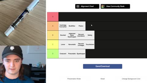 Fountain Pen Filling System TIER LIST