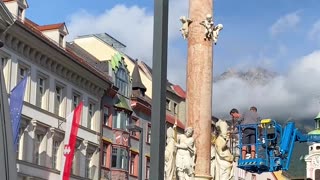 Innsbruck - Maria Theresien Straße & Annasäule 🇦🇹 4K