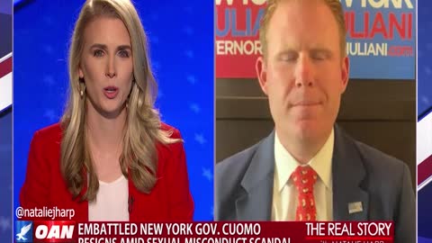 The Real Story - OAN Ciao-Ciao Andrew Cuomo with Andrew Giuliani