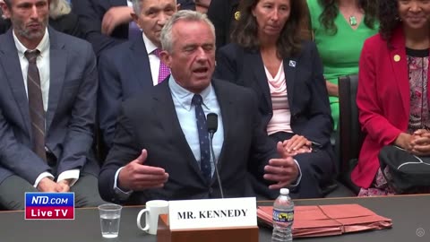 RobertKennedyJr Was Given 5 Minutes to Unload the Truth About Vaccine Safety Before Congress