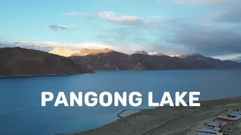 Most Beautiful Lake in LADAKH | Pangong Lake | Longest lake in the world