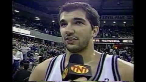 Peja Stojakovic 23 Points 3 Ast Vs. Spurs, 2000-01.