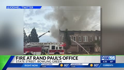 Fire Damages Building That Houses Office of Kentucky Sen. Rand Paul
