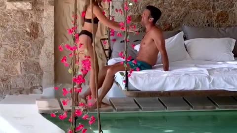 Couple Goals at the Calilo hotel in Greece 🇬🇷 #luxury #hotel #fy #shorts