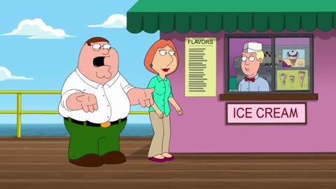 Family Guy - Lois Buying Icecream