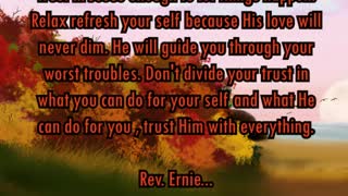 Daily Message from Rev. Ernie, October 12 2022