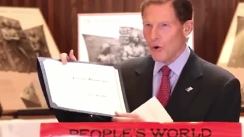 Amistad Awards Emcee & Treasonous Sen. Richard Blumenthal Invite You To Join Communist Party