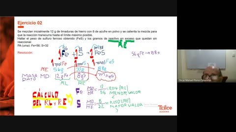 TRILCE SEMESTRAL 2021 | SEMANA 10 | QUÍMICA: Estequiometría