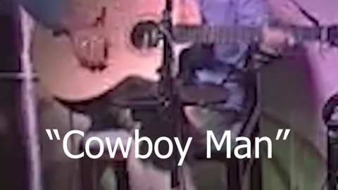 Michael Pos - Cowboy Man - Live at Nashville Songwriter's Showcase (SHORT)