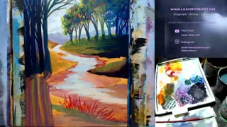 Everlee Creek Painting Time Lapse
