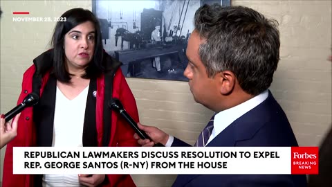 'George Santos Is Toast'- GOP Lawmakers Discuss Resolution To Expel Embattled Republican Rep