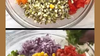 Ever green salad for weight loss transformation and motivation