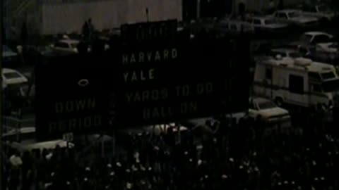 1982 Harvard vs Yale