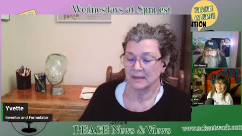 PEACE News & Views Ep112 with guest Yvette Webb