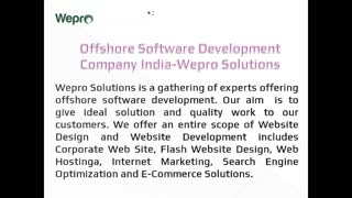 Mobile App Development Company- Wepro solutions