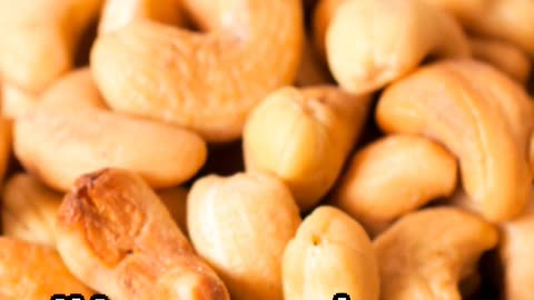 Cashew Crunch: 3 Health Perks