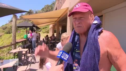 Fisherman dies after being swept off rocks on Sydney's northern beaches