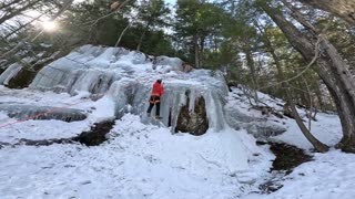 Ice Climbing @ Barking Dog 2/22/2023