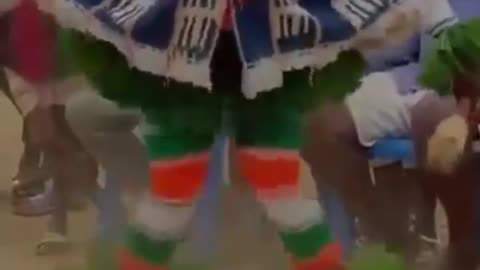 The Zaouli African Dance