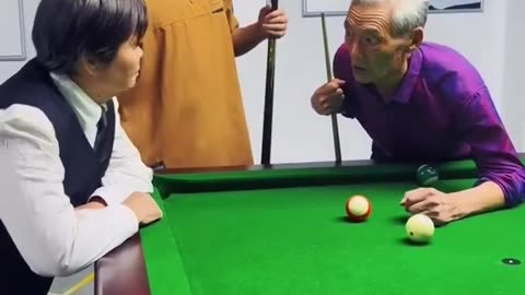 funny video Billiards