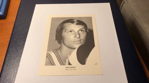 1970-71 ABA All-Star 5×7 Picture Pack #1 Rick Barry, NOT YOUR TYPICAL CARD!