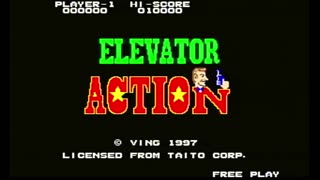 Sega Saturn LIVE - Elevator Action Returns