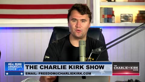 Charlie Kirk: "Make no mistake, if it was a Republican establishment candidate, they don't do those suppression polls..."