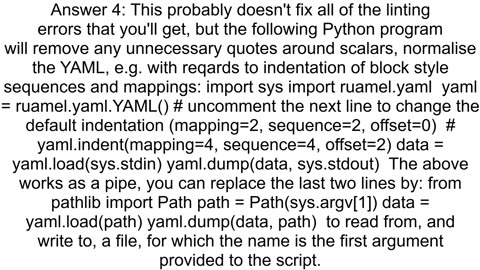 Fix linting errors in yaml files