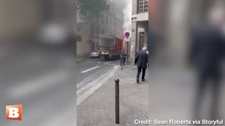 GAS EXPLOSION in Paris Injures at Least 16 People
