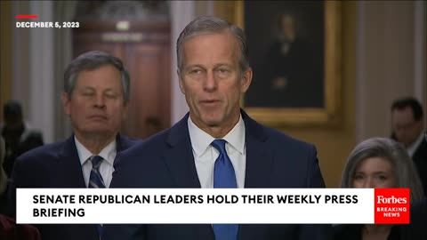 John Thune- 'I Don't Know How Any Democrat Can Defend' This