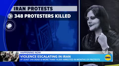 Violence escalates amid protests in Iran _ GMA