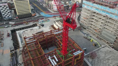 Kaohsiung Station 高雄車站 under construction [episode 11] 🇹🇼 (2021-09) {aerial}