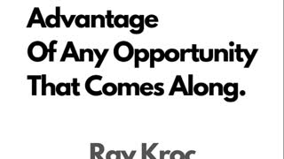Daily Motivation 🔥 Ray Kroc Of McDonalds's Advice 🔥 #shorts 🔥 #makemoneyonline 🔥 #motivation
