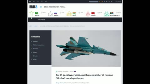 Military expert Bosnik: Su-34 fighters with "Daggers" can become a real threat to Ukraine