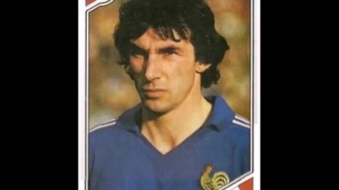 PANINI STICKERS FRANCE TEAM WORLD CUP 1986