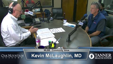 Community Voice 12/22/21 Guest: Kevin McLaughlin, MD
