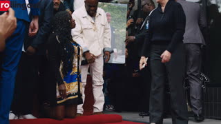 Tupac Shakur Posthumous Hollywood Walk of Fame Star Ceremony